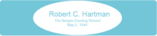 Robert C. Hartman Bergen Record Banner